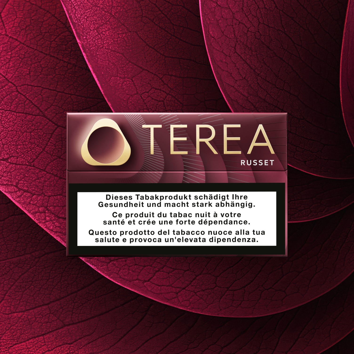Un pacchetto di Terea Russet su una roccia
