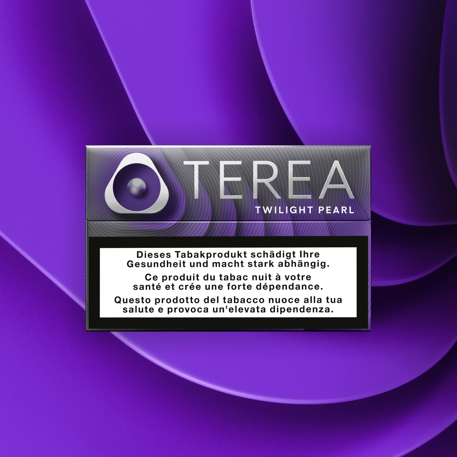 Un pacchetto di Terea Twilight Pearl su una roccia