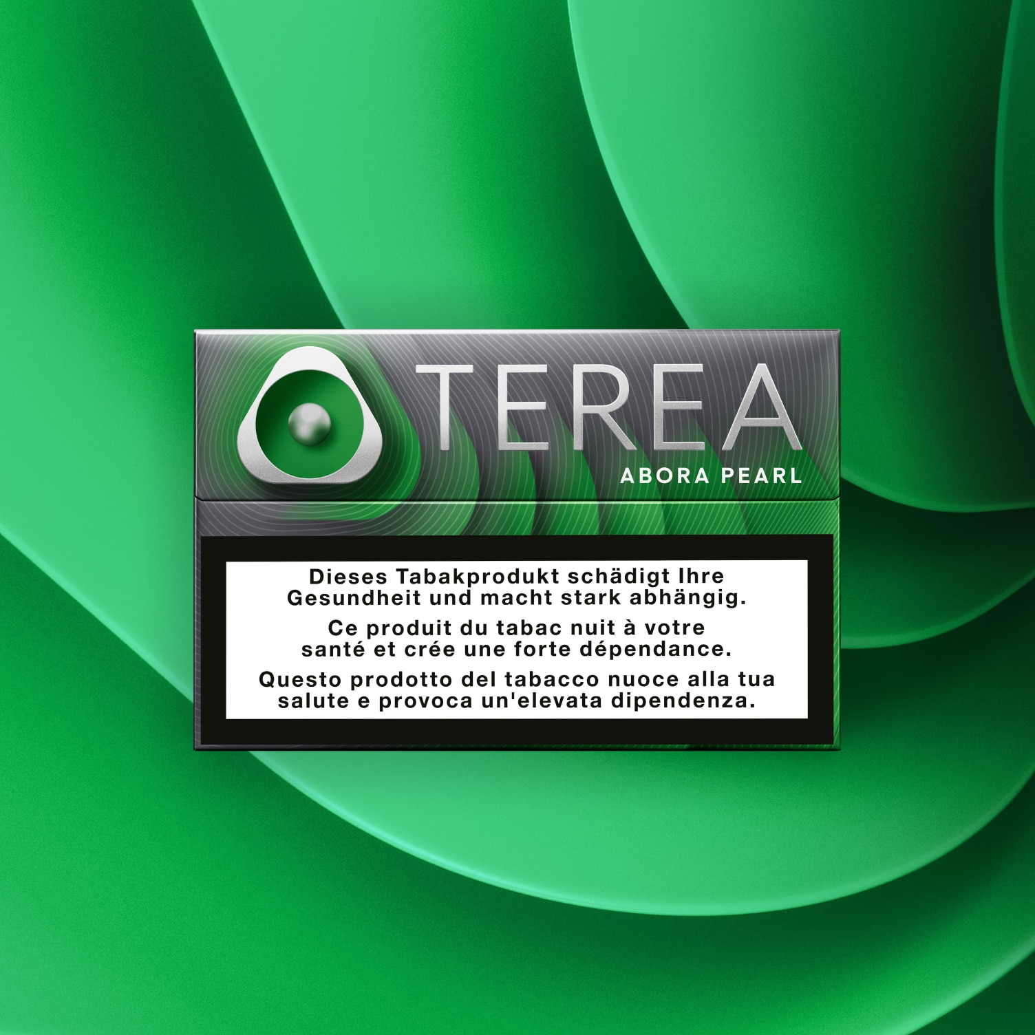 Un pacchetto di Terea Abora Pearl su una roccia