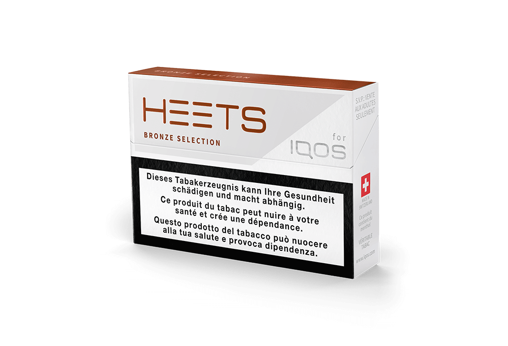 Les sticks de tabac HEETS et leur gamme de saveurs IQOS Suisse