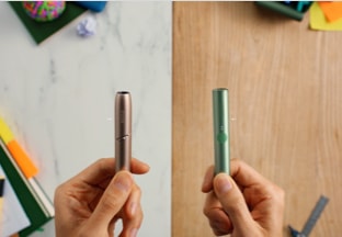An IQOS 3 DUO Holder and an IQOS ILUMA Holder.