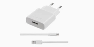 A power adaptor.