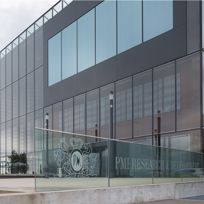 PMI building in Switzerland