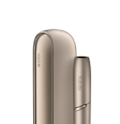 A gold IQOS device