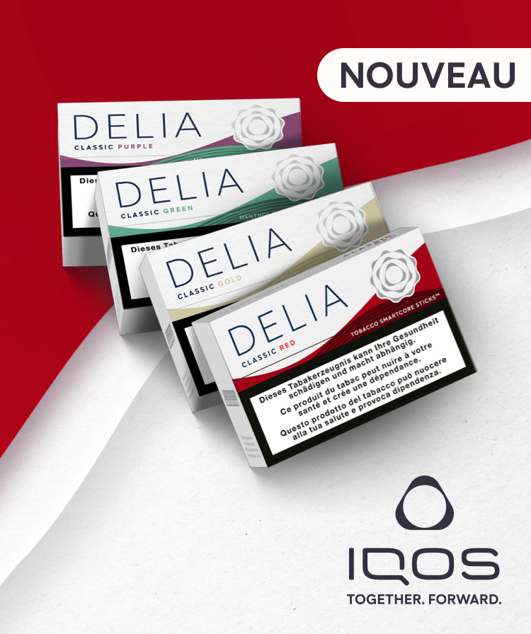 Une gamme de saveurs DELIA.