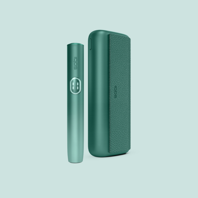 Aspen Green IQOS ILUMA i PRIME device