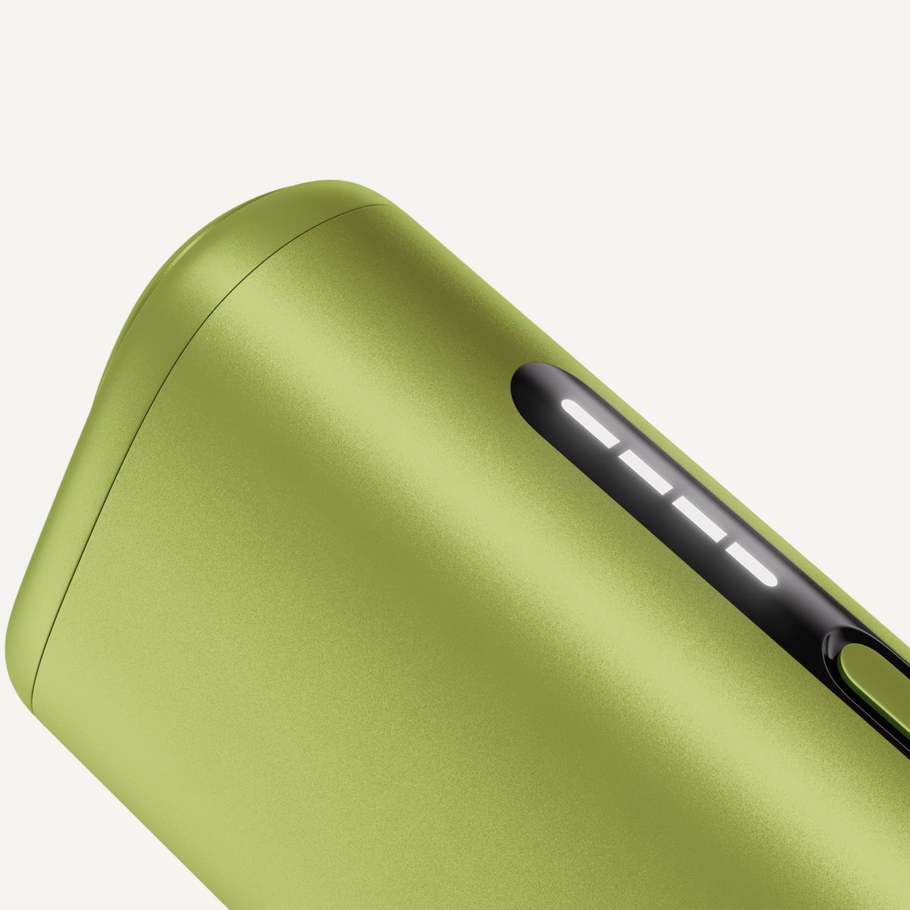 Detail of Green IQOS ILUMA i ONE device