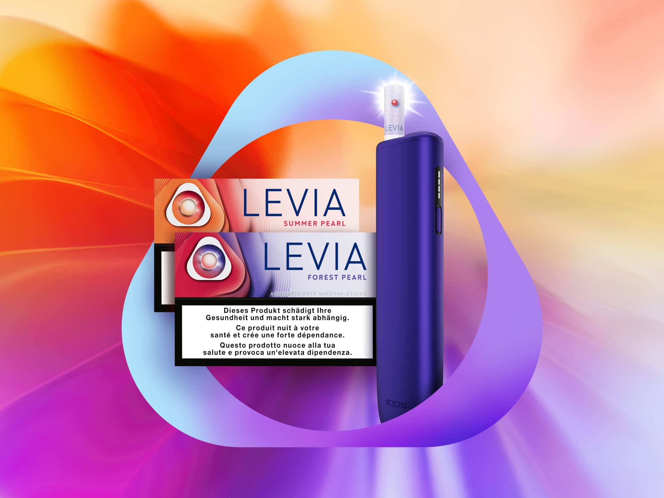 LEVIA SUMMER Pearl & FOREST Pearl Nikotinstick mit IQOS