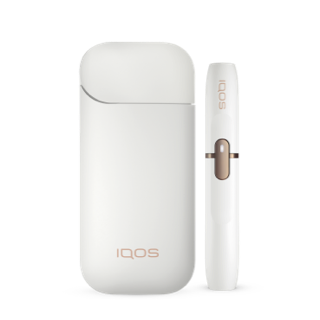  White IQOS 2.4 PLUS charger and holder